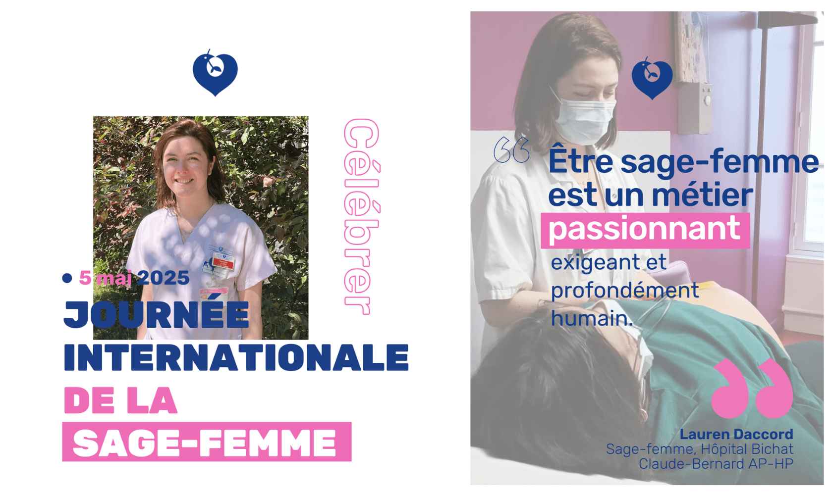 Bannière journée internationale de la sage femme Bichat 1-min