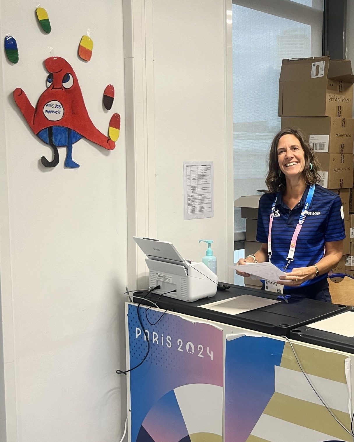 Dr Jennifer Le Grand polyclinique des JO Paris 2024