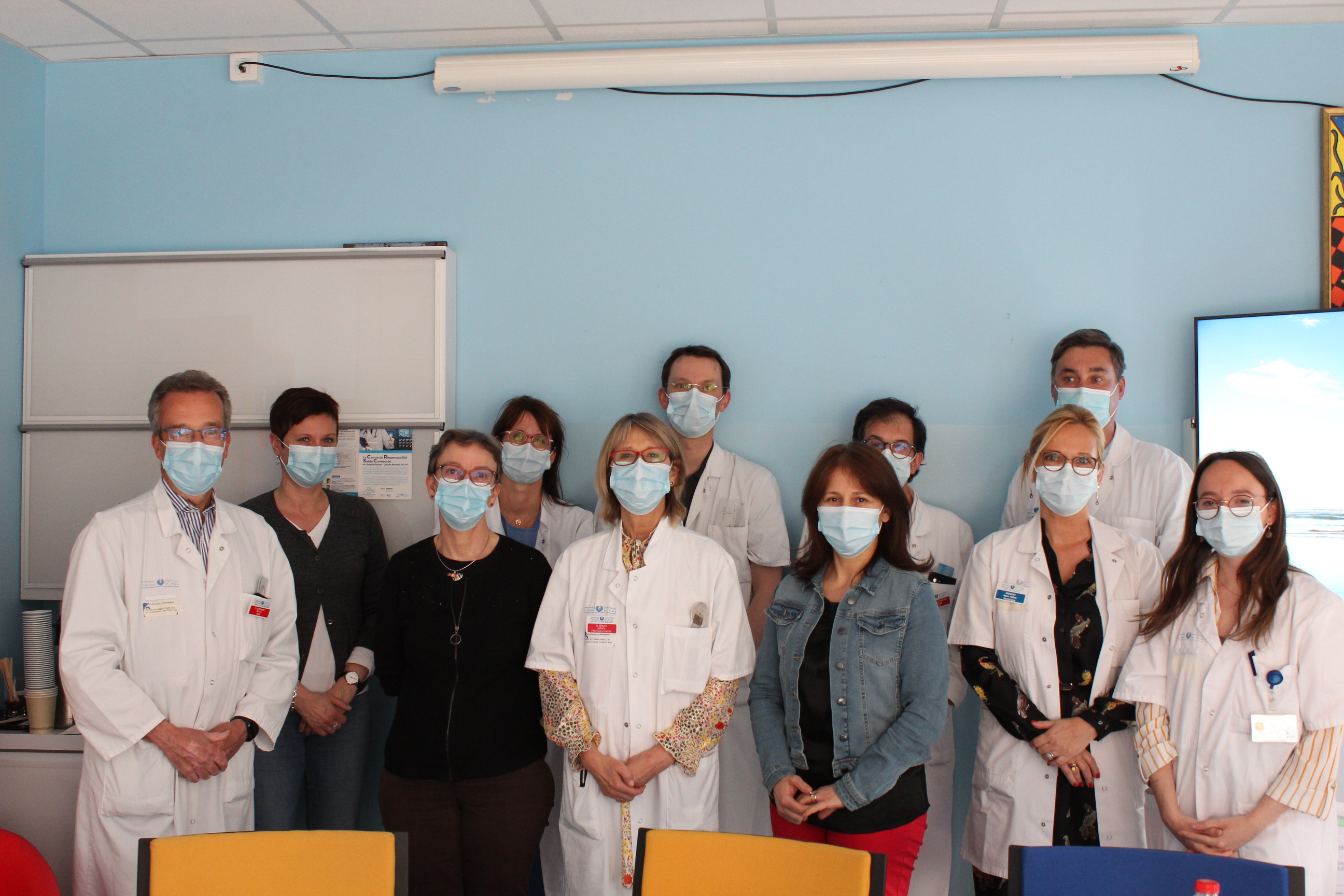 Equipe médicale centre de référence maladies cardiaques héréditaires Hôpital Bichat